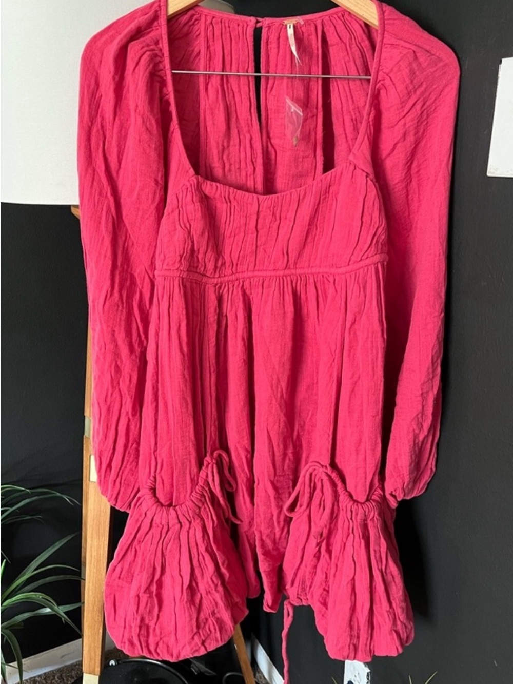 Free People Fuchsia Mini Dress - Picture 6 of 9